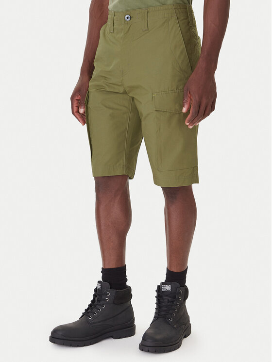 G-STAR G-Star Raw Σορτς υφασμάτινο Core D26220-C973 Πράσινο Regular Fit