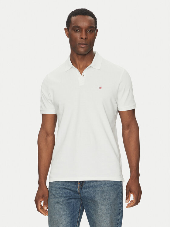 Calvin Klein Jeans Calvin Klein Jeans Polo LV040EM269 Bianco Regular Fit
