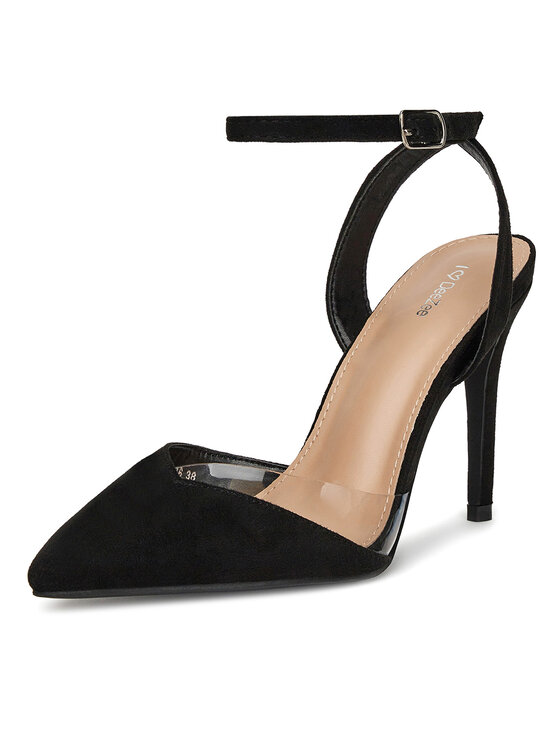 DeeZee Туфлі на шпильці DeeZee HT5846-46 Чорний