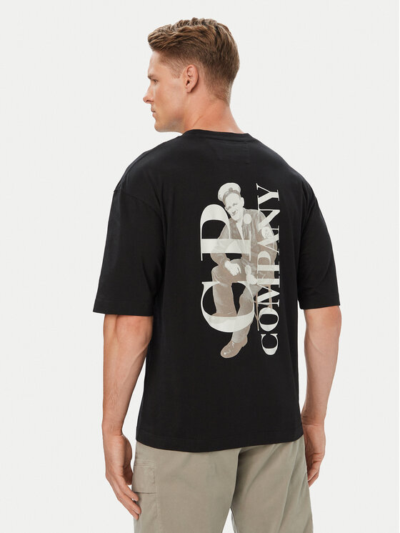C.P. Company C.P. Company Camiseta 21CMTS209A110579W Negro Comfort Fit