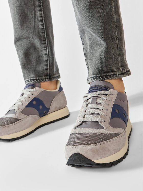 Saucony Jazz 81 Uomo - Sneaker In Nylon Grigio - Collezione Primavera Estate 2022 - 4