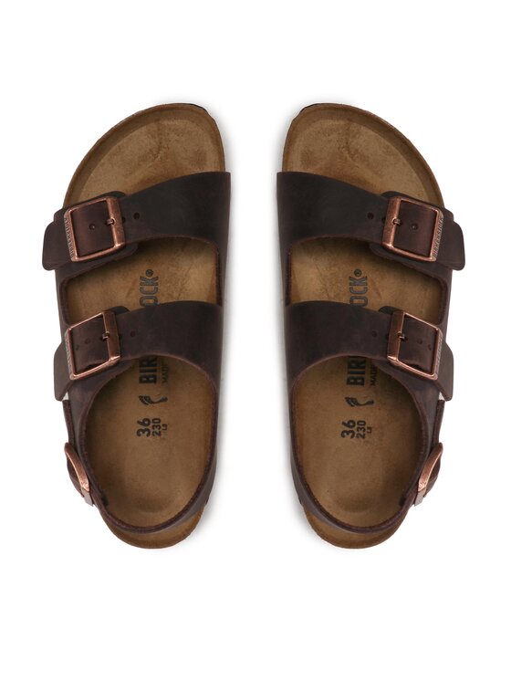 Birkenstock Босоніжки Birkenstock Milano 34873 Коричневий