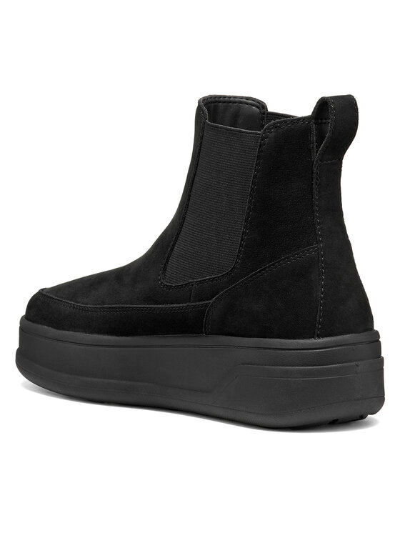 Geox Bokacsizma Geox D Spherica Ecub-2 D66WVB 32 C9999 Fekete