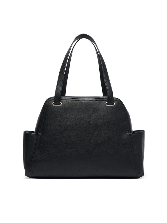 Calvin Klein Táska Calvin Klein Pockets Monologo Tote LV04F3689G Fekete