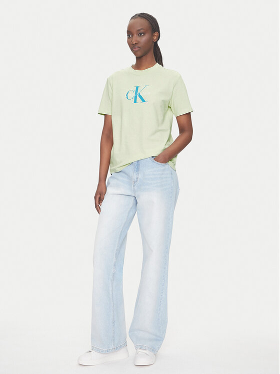 Calvin Klein Jeans Calvin Klein Jeans T-shirt Hero LV047B865G Beige Regular Fit