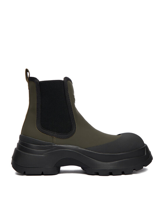 Hunter Členková obuv s elastickým prvkom Hunter CEO-SX2405-1 Kaki