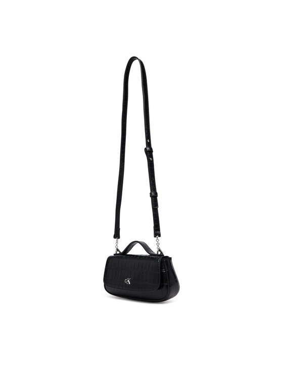 Calvin Klein Torebka Calvin Klein Ck Croc Top Handle Bag LV04F3903G Czarny