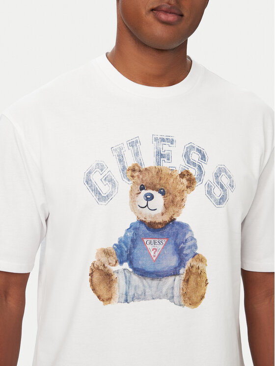 Guess Guess Футболка M6YI75K5409 Білий Regular Fit