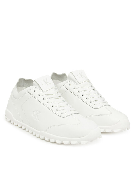 Calvin Klein Sneakers Calvin Klein Low Profile Runner Lth Mg YW0YW02049 Alb
