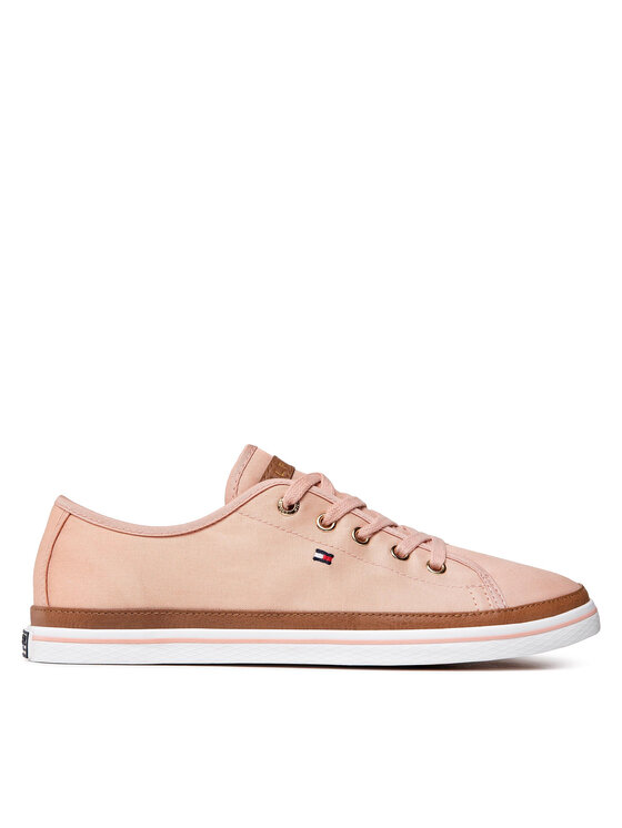 Tommy Hilfiger Teniszcipő Tommy Hilfiger Iconic Kesha Sneaker FW0FW02823 Rózsaszín