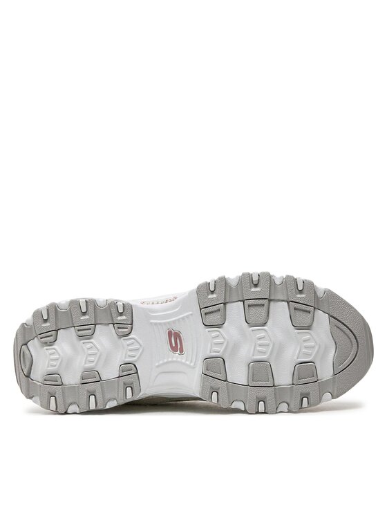 Skechers Sneakersy Skechers D'Lites-Ladies Night 149267/WLV Biały