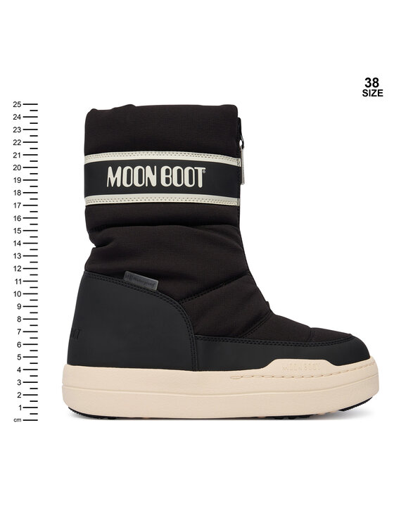 Moon Boot Sněhule Moon Boot Jr Park Zip High Wp 80D3440080 D Černá