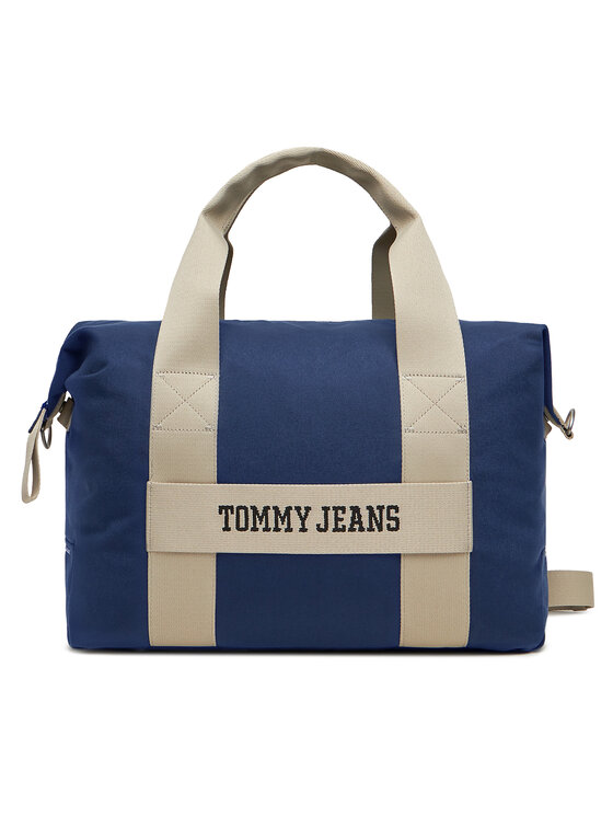Tommy Jeans Krepšys Tommy Jeans Tjm Retro Cool Duffle AM0AM13325 Tamsiai mėlyna