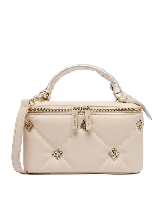Nine West Дамска чанта Nine West EO-Delancey Moon-KS2575-1 Екрю