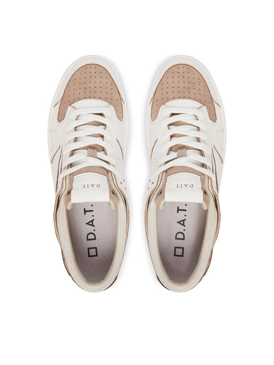 D.A.T.E. Sneakersy D.A.T.E. Torneo M451-TO-CO Kremowy