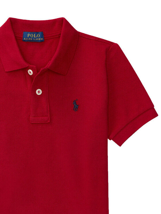 Polo Ralph Lauren Polo Ralph Lauren Polo marškinėliai 322603252 Raudona Regular Fit