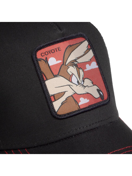 Capslab Cepure ar nagu Capslab Looney Tunes Coyote CL/LOO/1/COY1 Melns