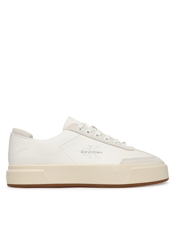 Calvin Klein Sportcipők Calvin Klein Basket Cups Lup Wt Lth Su HW0HW02984 Fehér