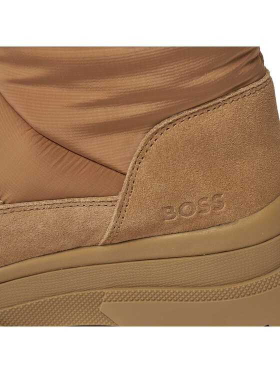 Śniegowce Boss Foster Bootie 50504545 Beżowy | Eobuwie.com.pl