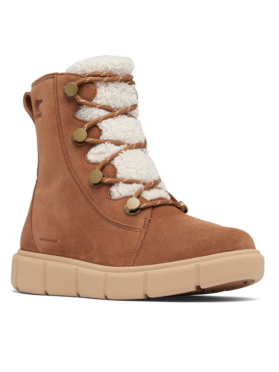 Sorel Šnurovacia obuv Sorel Explorer III Joan 2077981242 Hnedá