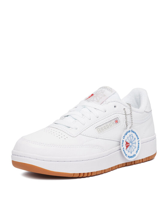 Reebok Sneakersy Reebok EO-CLUB C DOUBLE 100001198 Biały