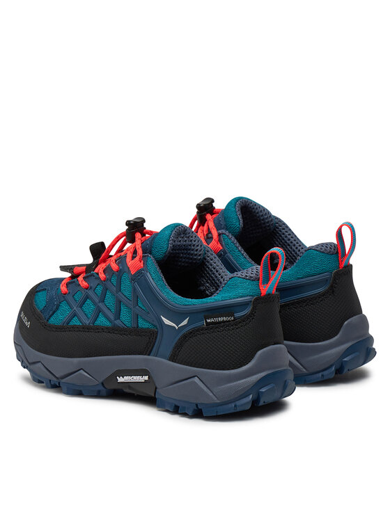 Salewa Trekking čevlji Salewa Jr Wildfire Wp 64009-8641 Modra