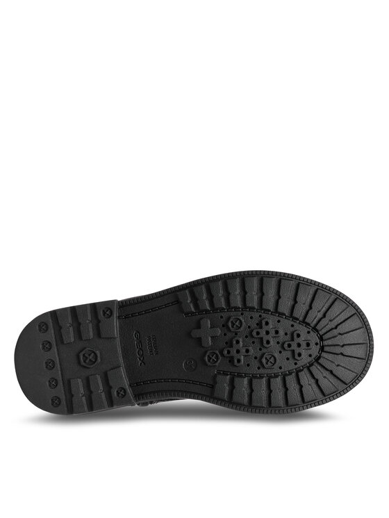Geox Kozačky Geox Jr Eclair J469QM 0009F C9999 M Černá