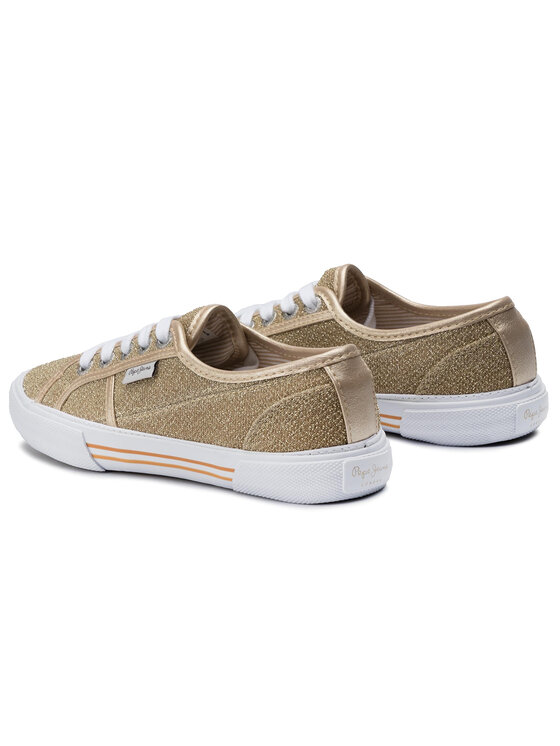 Pepe Jeans Tenisenes Pepe Jeans Aberlady Sevy PLS30815 Zelta