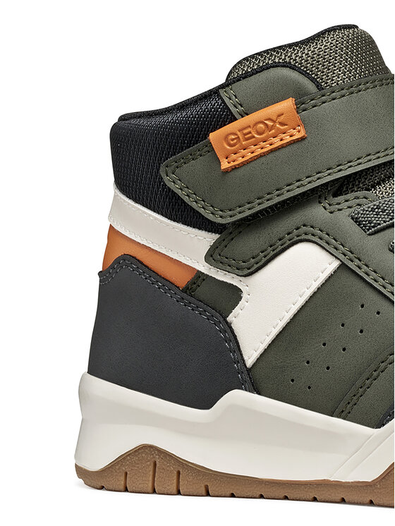 Geox Sneakersy Geox J Perth Boy J367RF 0MEMS C3009 M Zielony ciemny