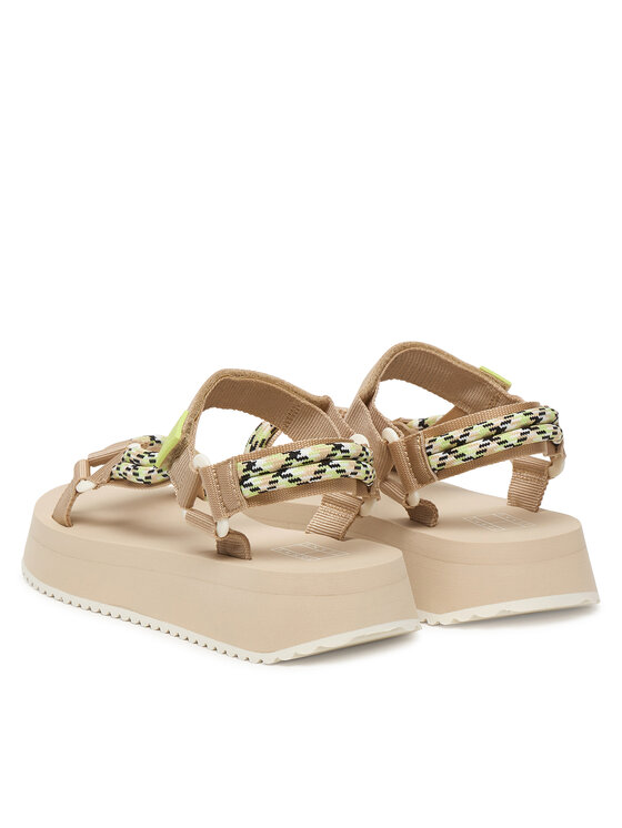 Tommy Jeans Σανδάλια Tommy Jeans Tjw Eva Rope Sandal EN0EN02970 Μπεζ