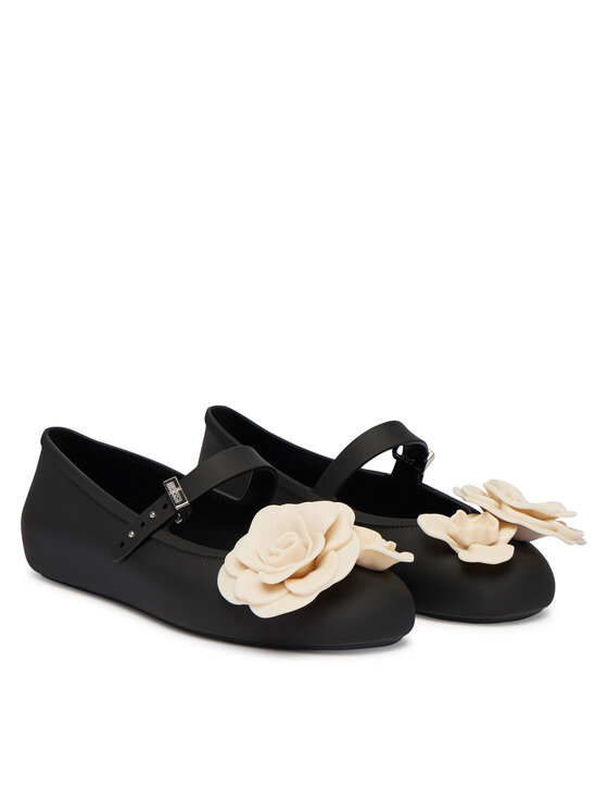 Melissa Балетки Melissa Melissa Soft Ballerina Petals Ad 37820 Чорний