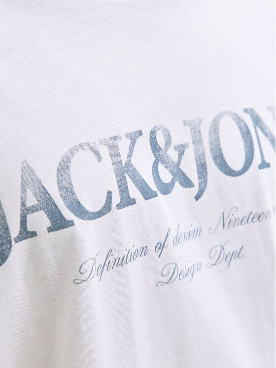 Jack & Jones Jack & Jones T-shirt Evin 12290173 Bijela Regular Fit
