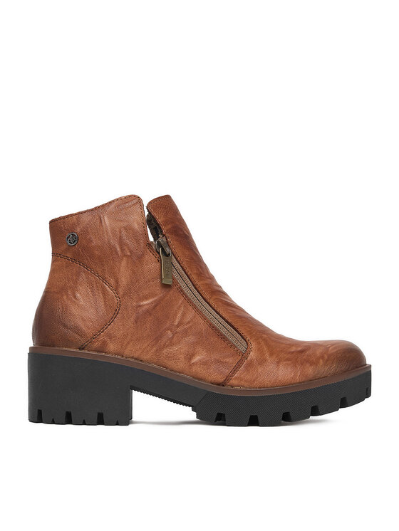 Rieker Μποτάκια Rieker CEO-79254-22 Καφέ