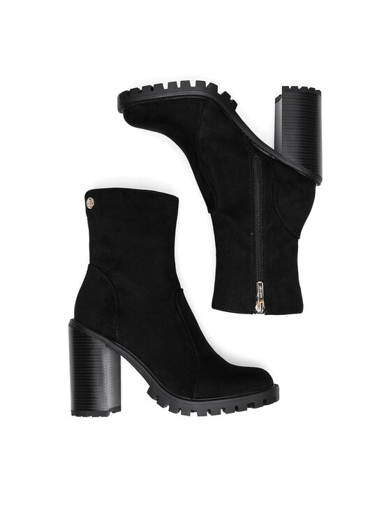 Nine West Škornji Nine West WFA2947-1 Črna