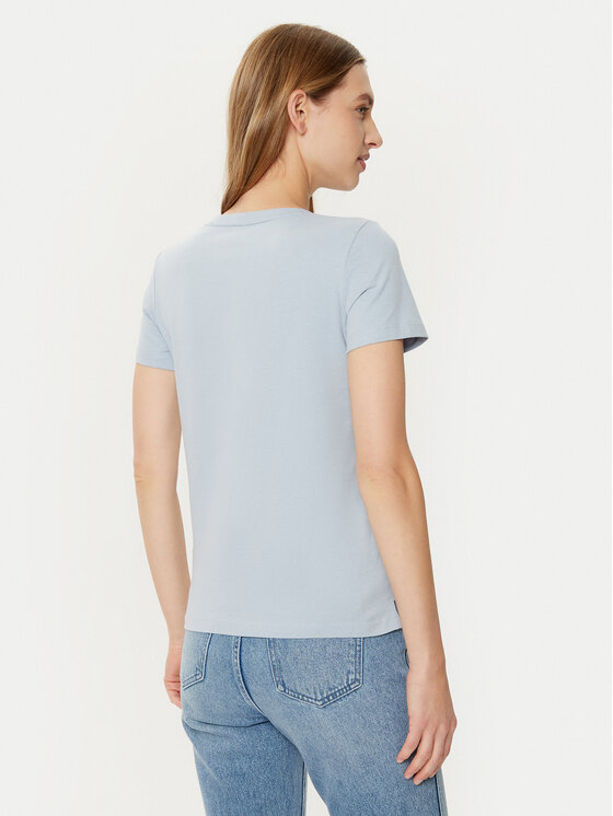 Guess Guess T-shirt W1YI1B I3Z14 Plava Slim Fit
