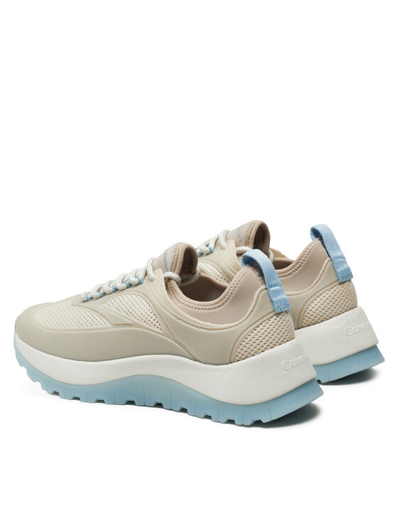 Calvin Klein Tenisice Calvin Klein Runner Lace Up Pearl Mix M HW0HW02079 Bež