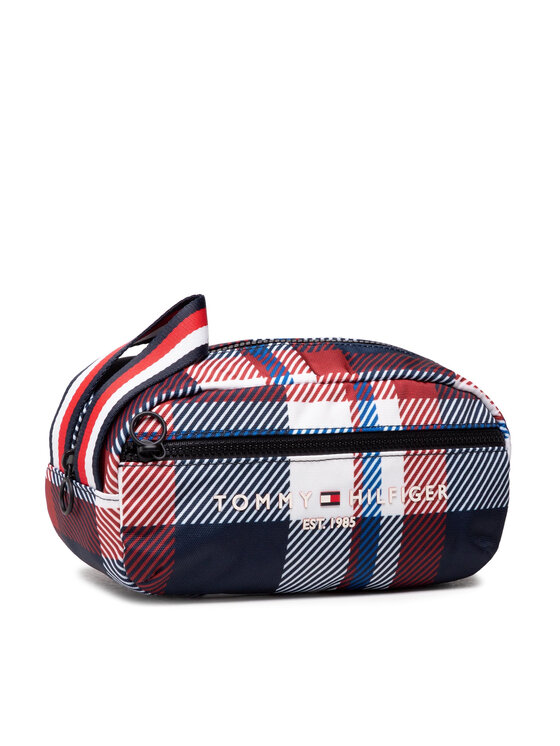 Tommy Hilfiger Kosmetyczka Tommy Hilfiger Th Established Check Washbag AM0AM07825 Kolorowy
