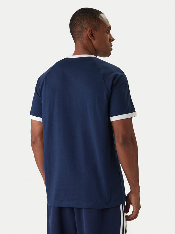 adidas adidas Majica 3-Stripes KE3536 Mornarsko modra Regular Fit