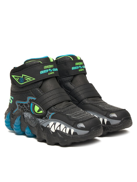 Skechers Sněhule Skechers Skech-O-Saurus Lights 2.0 400122L BKLM Černá