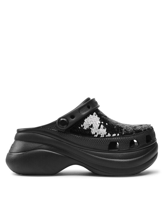 Crocs Шльопанці Crocs Classic Bae Sequin Clogw 207317 Чорний