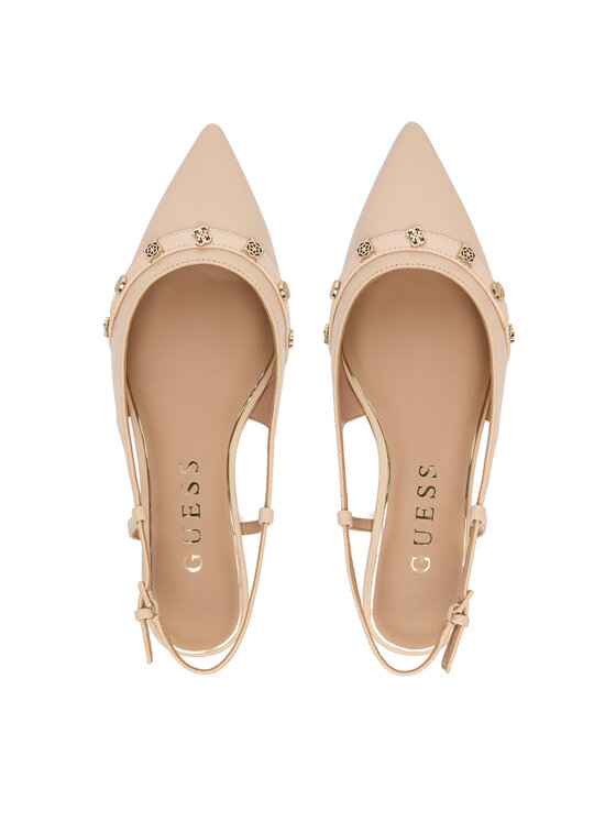 Guess Балетки Guess FLPDOR LEA05 Бежевий