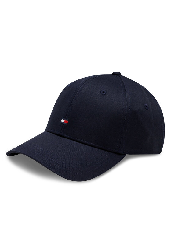 Tommy Hilfiger Kšiltovka Tommy Hilfiger Essential Flag Cap AW0AW15785 Modrá