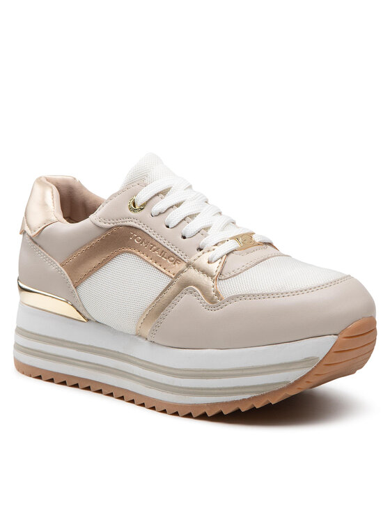 Tom Tailor Sneakersy Tom Tailor 3291402 Beżowy