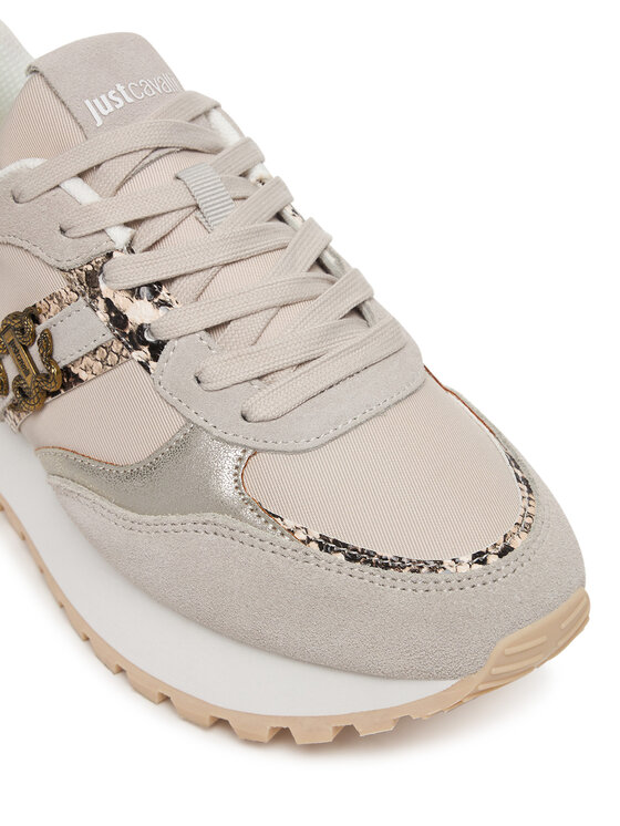 Just Cavalli Снікерcи Just Cavalli 80RA3SJ2 ZSE68 Бежевий