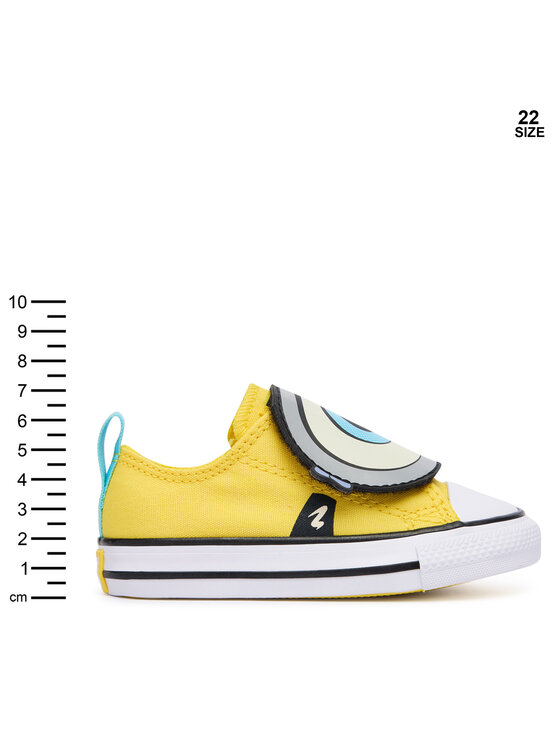 Converse Trampki Converse Converse x Minions Chuck Taylor All Star One Strap Easy-On A21407C Żółty