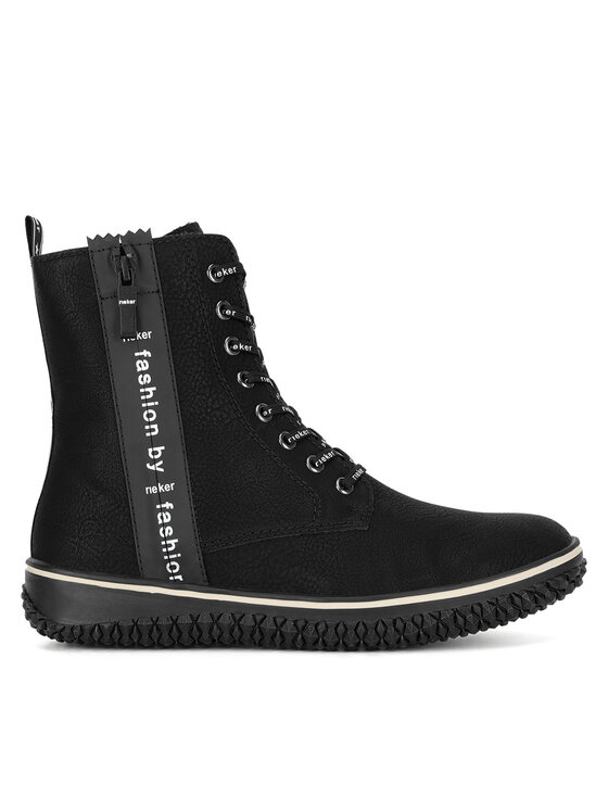 Rieker Botines planos Rieker Z4218-00 Negro