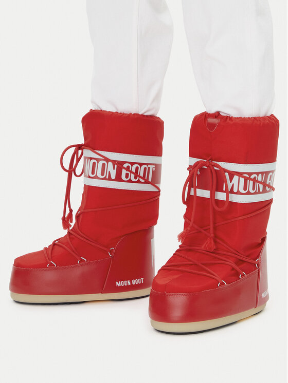 Moon Boot Cizme de zăpadă Moon Boot 80D1400440 D Roșu
