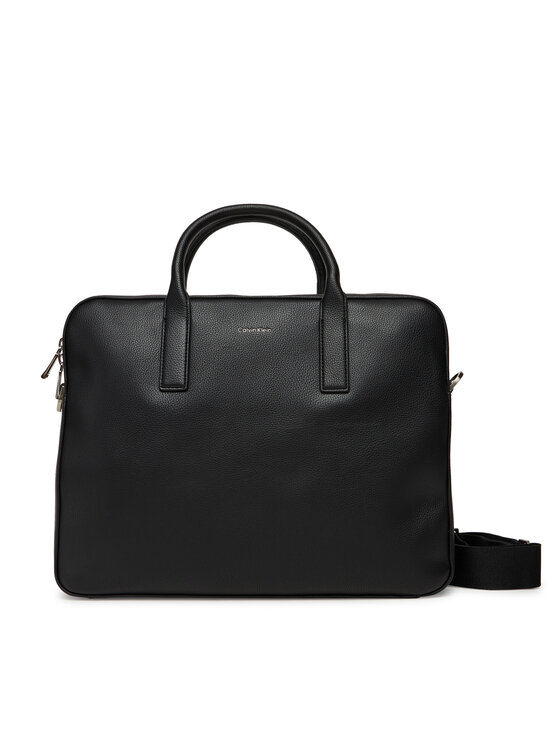 Calvin Klein Porta PC Calvin Klein Raised Commuter LV04D3157G Nero