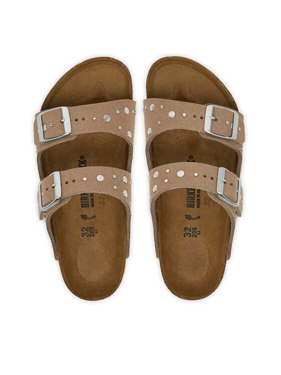 Birkenstock Шльопанці Birkenstock Arizona Rivet 1031708 S Бежевий