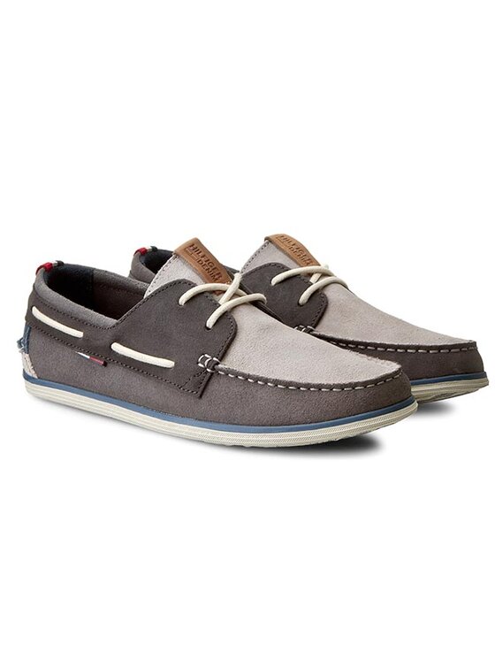 Tommy Hilfiger Mokasinai Tommy Hilfiger DENIM Miles 1B EM56820709 Pilka